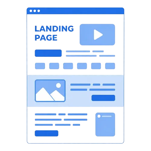Ícone Landing Page
